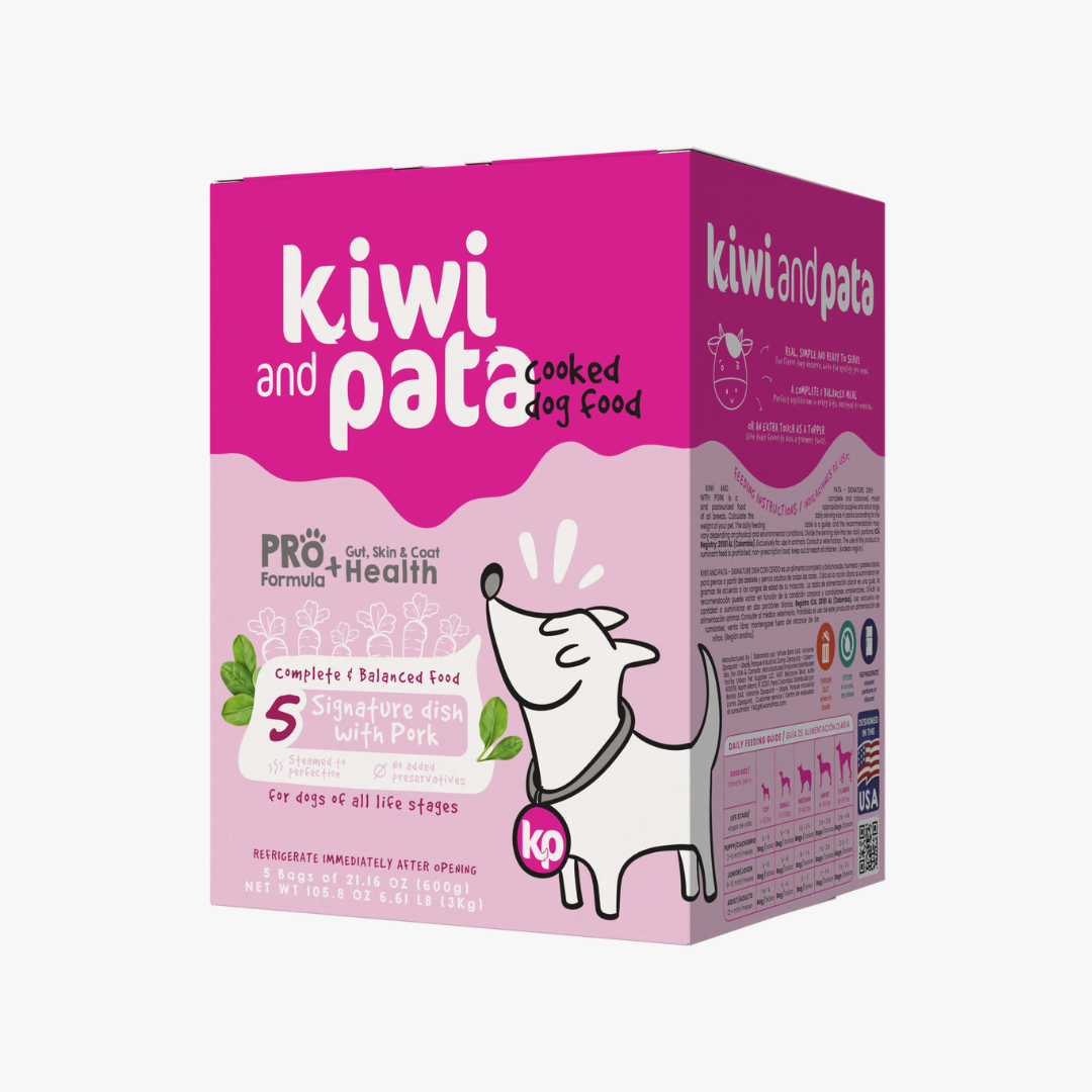 Cooked Dog Food - Signature Dish with Pork