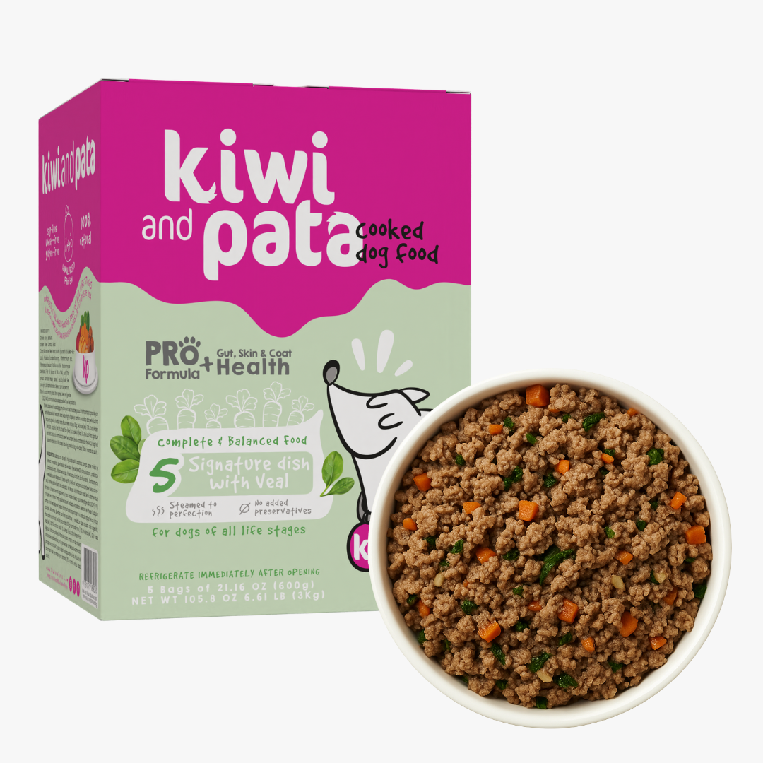 Cooked Dog Food - Signature Dish with Veal