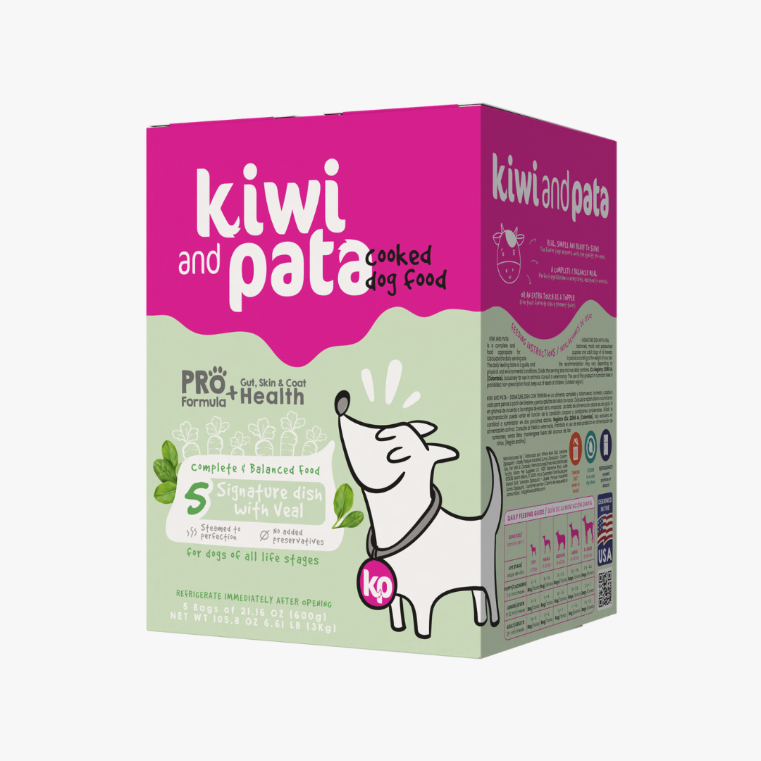 Cooked Dog Food - Signature Dish with Veal